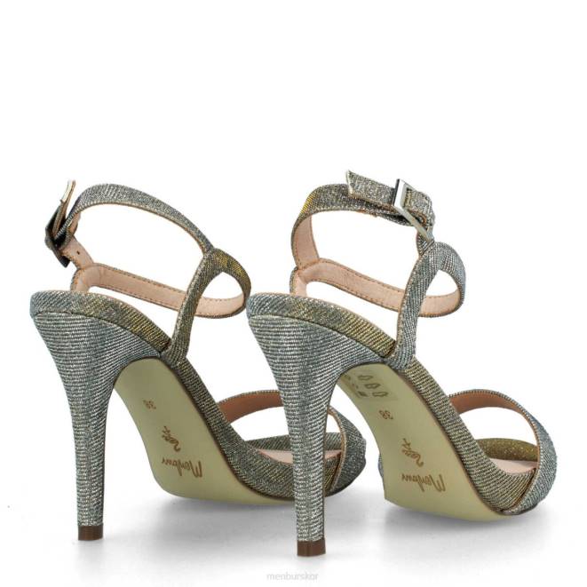 Menbur kvinnor grå caldosa mellan och låga klackar 608J1858