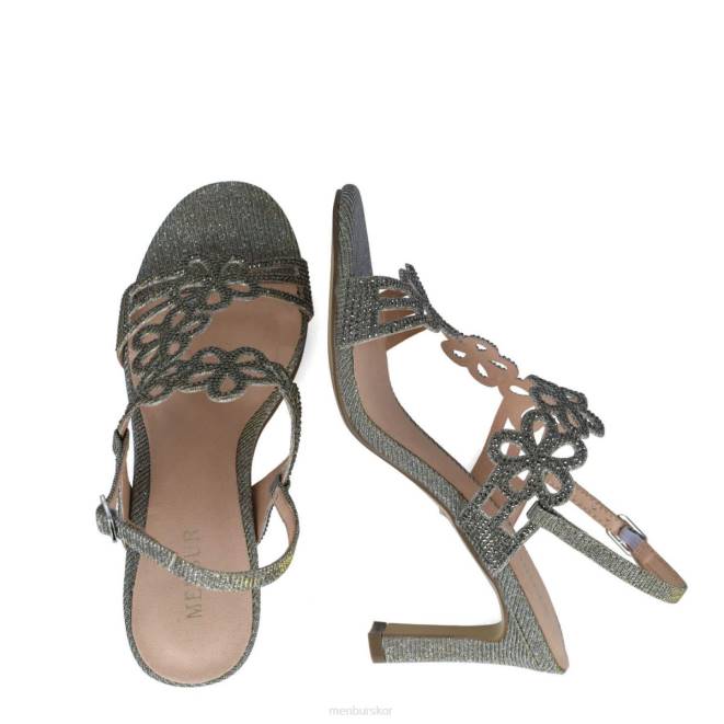 Menbur kvinnor grå calusco mellan och låga klackar 608J1692