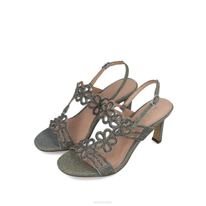 Menbur kvinnor grå calusco mellan och låga klackar 608J1692