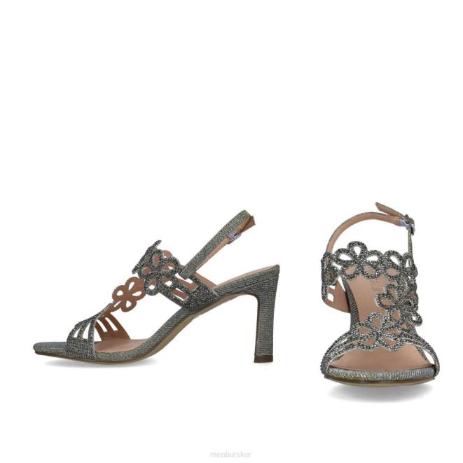 Menbur kvinnor grå calusco mellan och låga klackar 608J1692