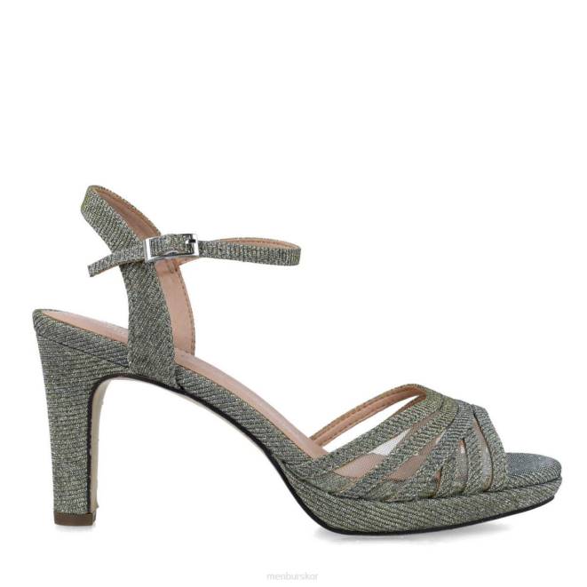 Menbur kvinnor grå calusco mellan och låga klackar 608J1716