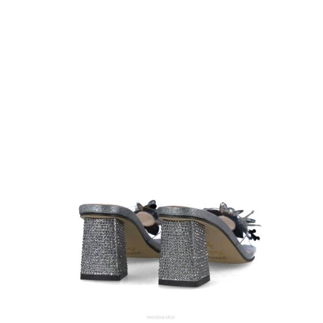 Menbur kvinnor grå melanita mellan och låga klackar 608J1644