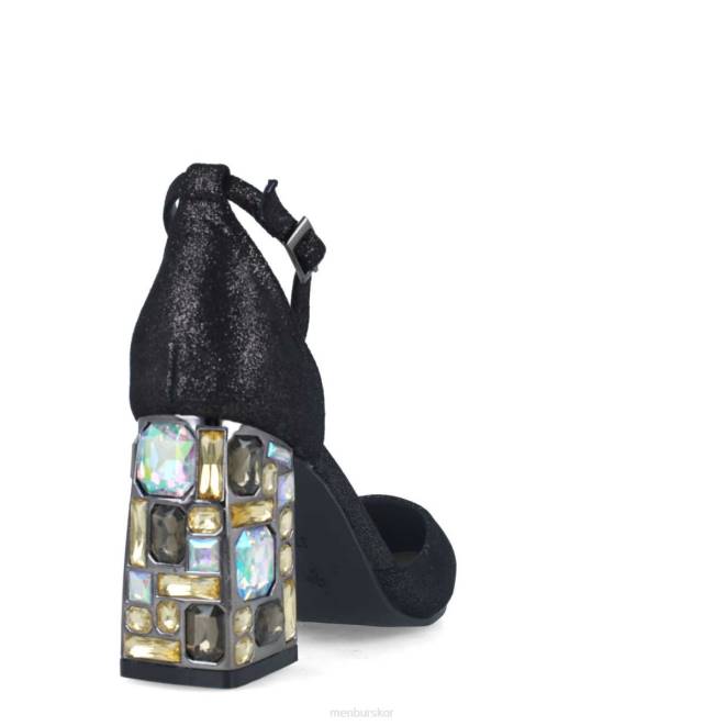 Menbur kvinnor grå pietersita mellan och låga klackar 608J5705