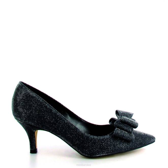 Menbur kvinnor grå sil mellan och låga klackar 608J5927