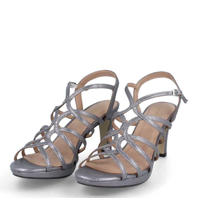 Menbur kvinnor grå umbri mellan och låga klackar 608J2011