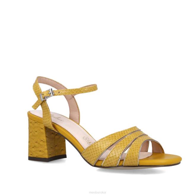 Menbur kvinnor gul anaximenes mellan och låga klackar 608J5818