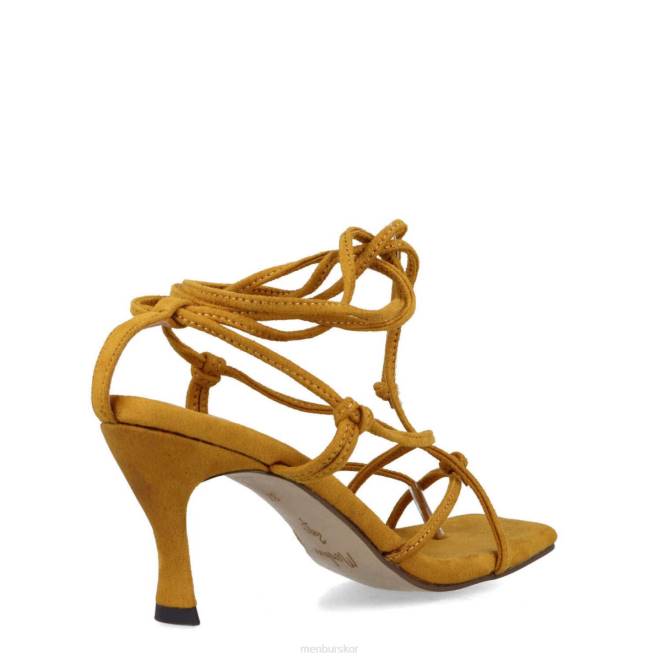 Menbur kvinnor gul harmoni mellan och låga klackar 608J5772