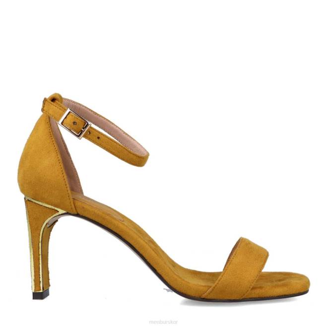 Menbur kvinnor gul harmoni mellan och låga klackar 608J5826