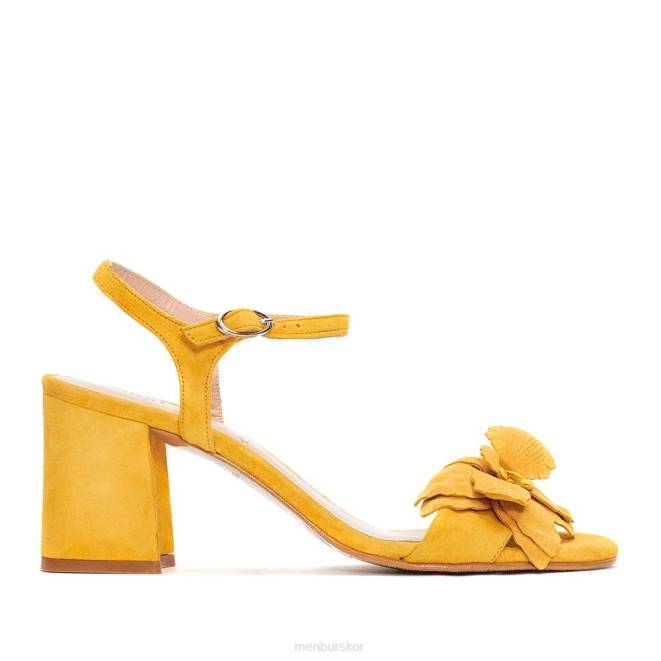 Menbur kvinnor gul romana mellan och låga klackar 608J2085