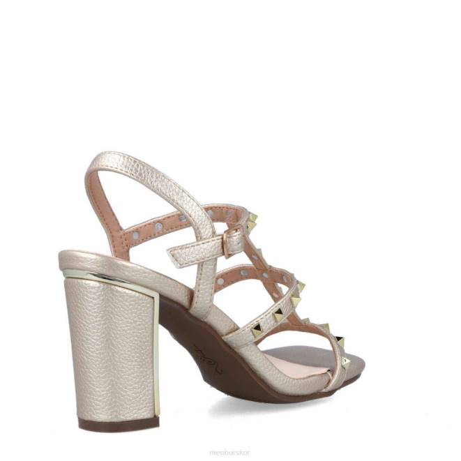 Menbur kvinnor guld Paydia mellan och låga klackar 608J5758