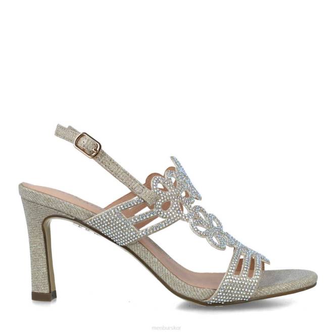 Menbur kvinnor guld calusco mellan och låga klackar 608J5793