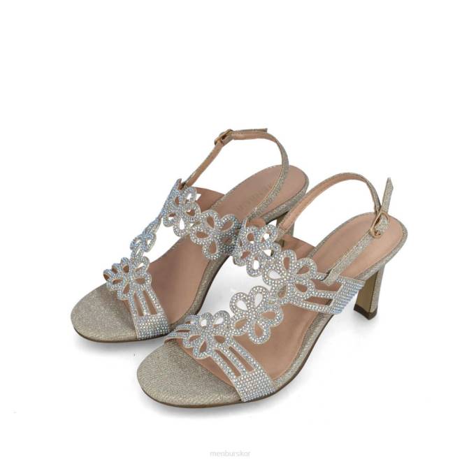 Menbur kvinnor guld calusco mellan och låga klackar 608J5793