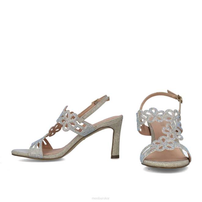 Menbur kvinnor guld calusco mellan och låga klackar 608J5793