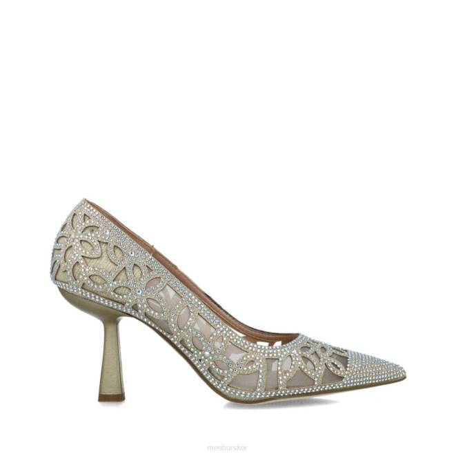 Menbur kvinnor guld canopus mellan och låga klackar 608J1591