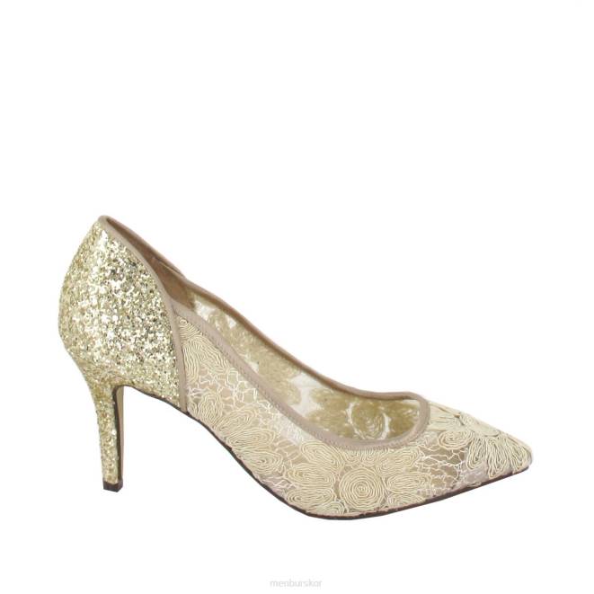 Menbur kvinnor guld delavigne mellan och låga klackar 608J1767