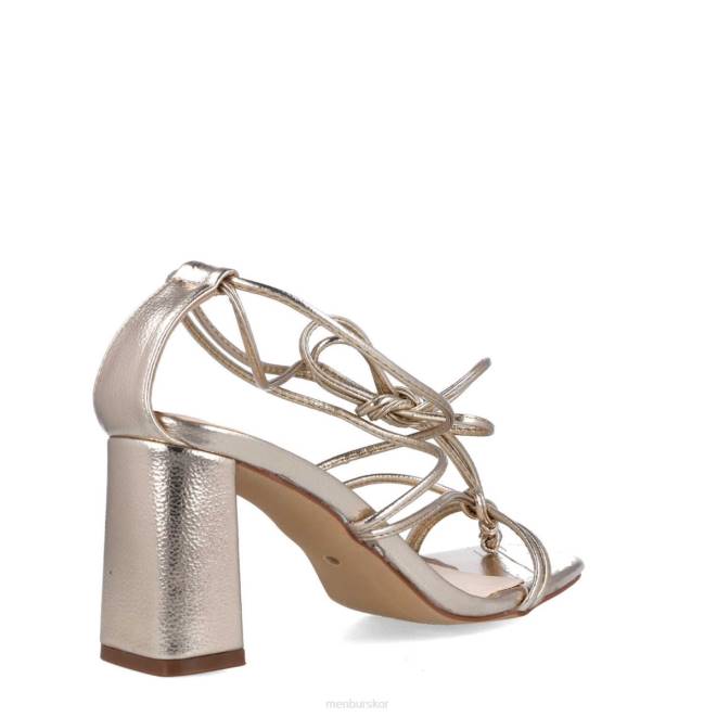 Menbur kvinnor guld eutimi mellan och låga klackar 608J5766