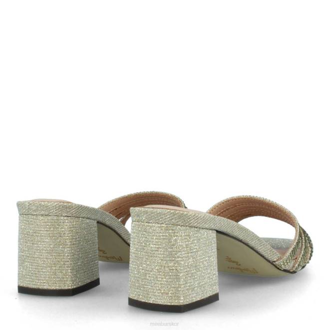 Menbur kvinnor guld salitto mellan och låga klackar 608J1883