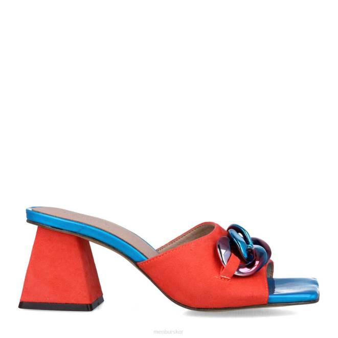 Menbur kvinnor korall reticuli mellan och låga klackar 608J5585