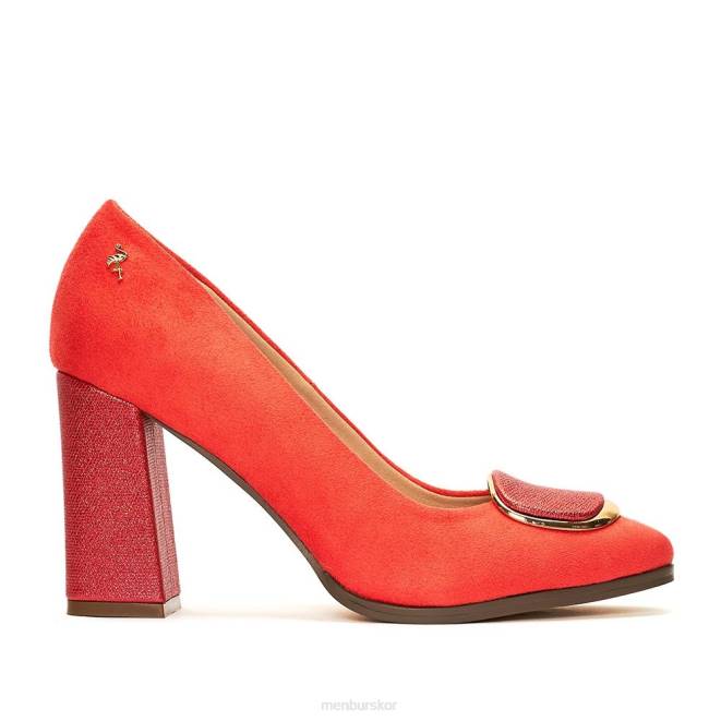 Menbur kvinnor korall valcava mellan och låga klackar 608J1971