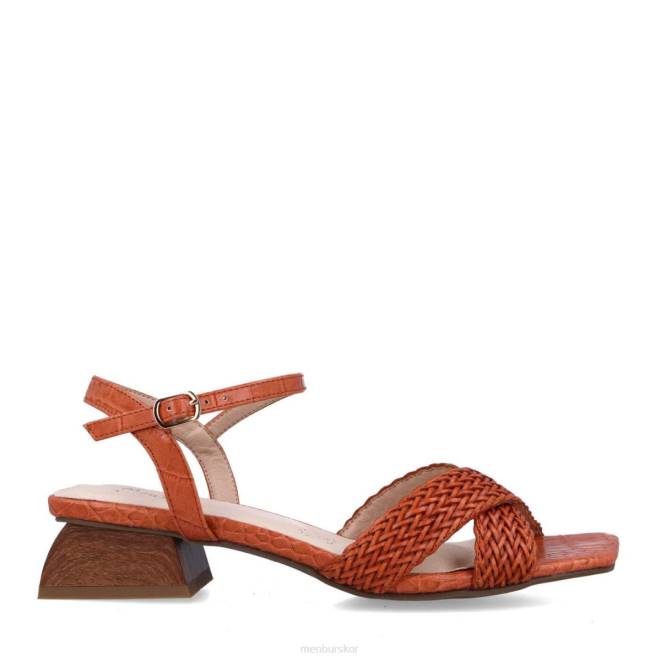 Menbur kvinnor orange atreo mellan och låga klackar 608J5838