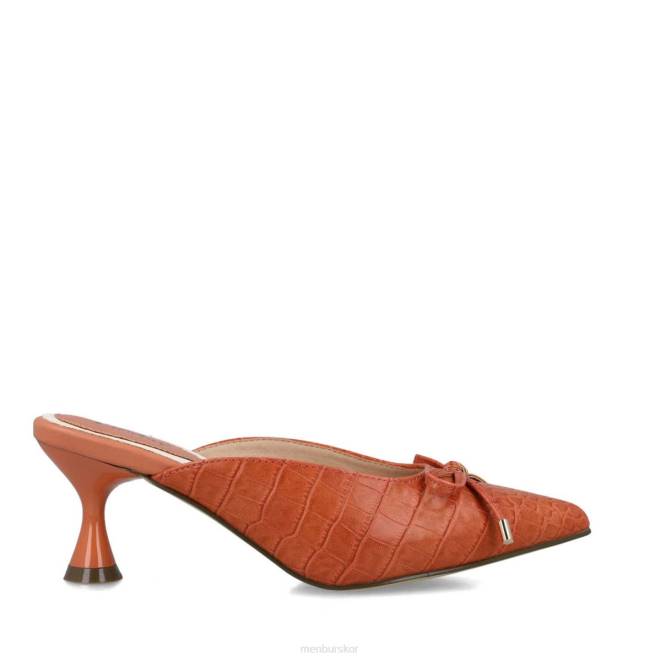 Menbur kvinnor orange eos mellan och låga klackar 608J1678