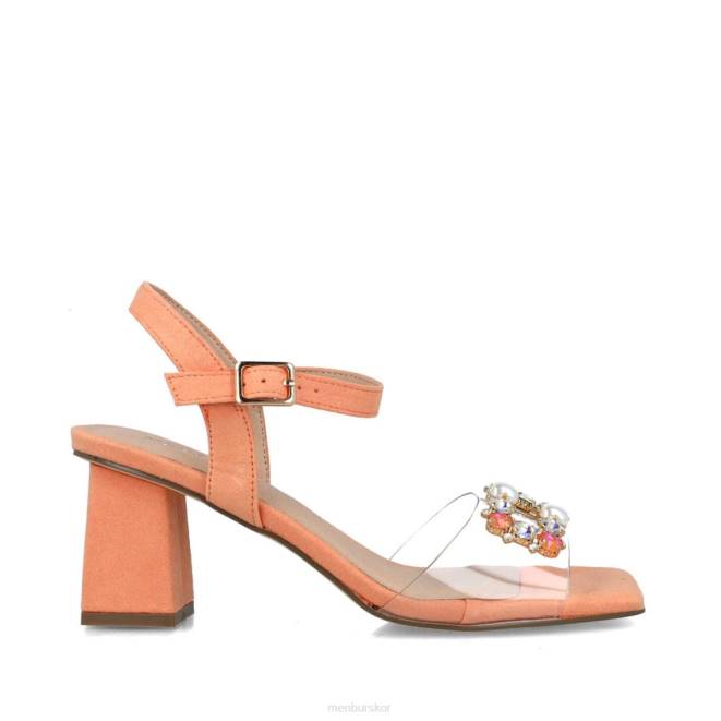 Menbur kvinnor orange pavo mellan och låga klackar 608J1593