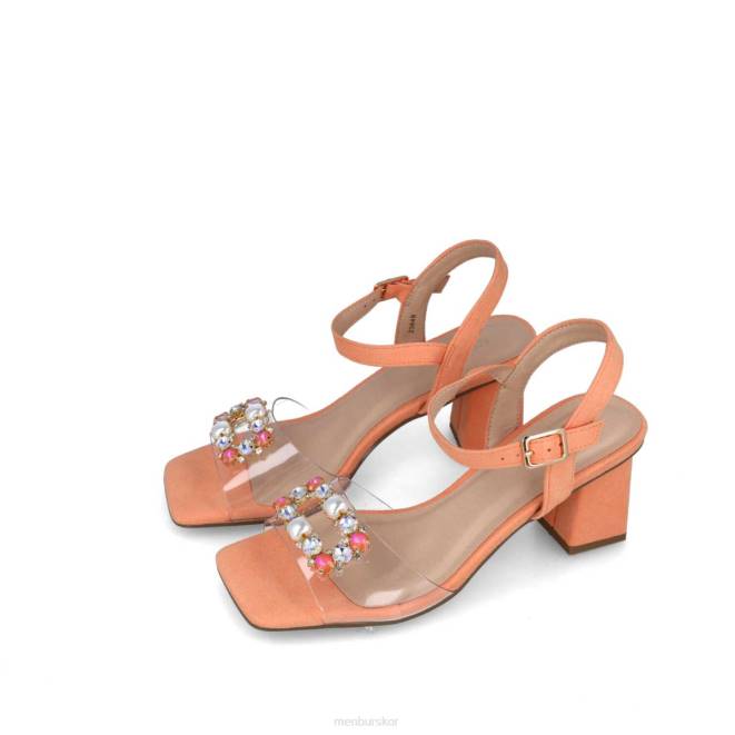 Menbur kvinnor orange pavo mellan och låga klackar 608J1593