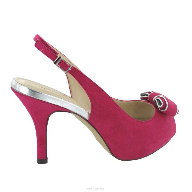 Menbur kvinnor rosa calahonda mellan och låga klackar 608J5976
