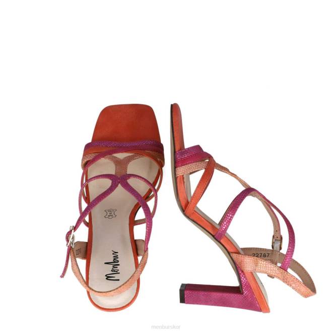 Menbur kvinnor rosa hemera mellan och låga klackar 608J5753