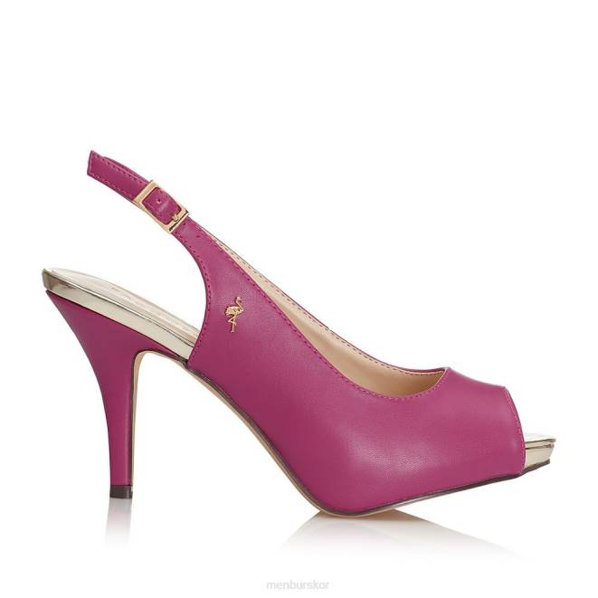 Menbur kvinnor rosa manzana mellan och låga klackar 608J1834