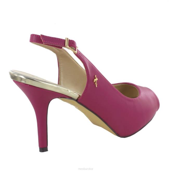Menbur kvinnor rosa manzana mellan och låga klackar 608J1834