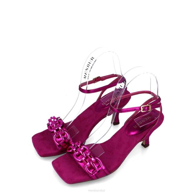 Menbur kvinnor rosa vulpecula mellan och låga klackar 608J1582