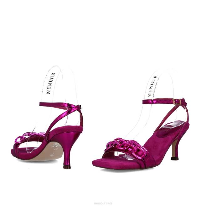 Menbur kvinnor rosa vulpecula mellan och låga klackar 608J1582