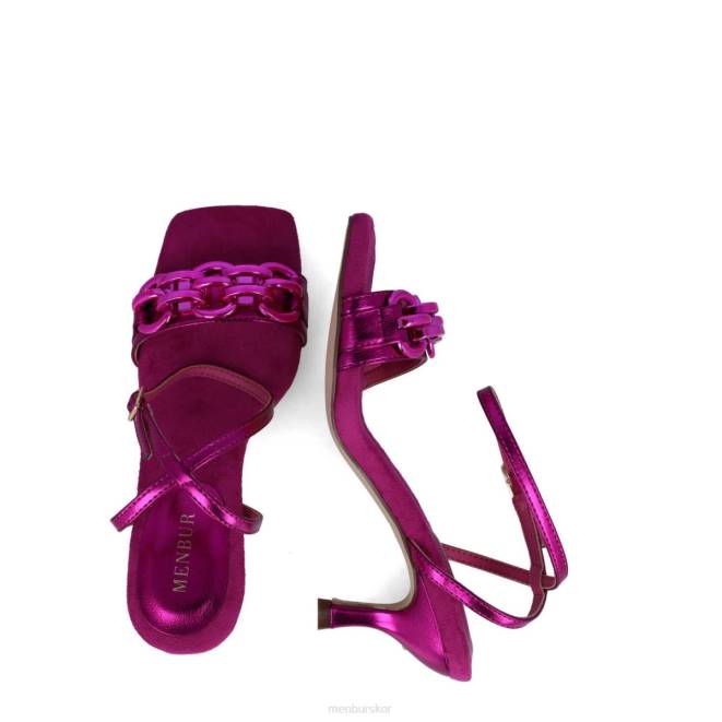 Menbur kvinnor rosa vulpecula mellan och låga klackar 608J1582