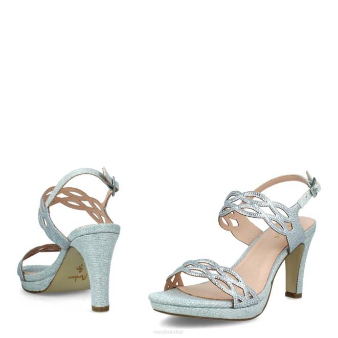 Menbur kvinnor silver altino mellan och låga klackar 608J5798