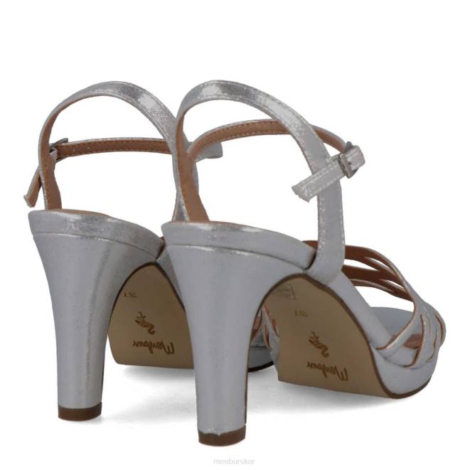 Menbur kvinnor silver arzona mellan och låga klackar 608J5831