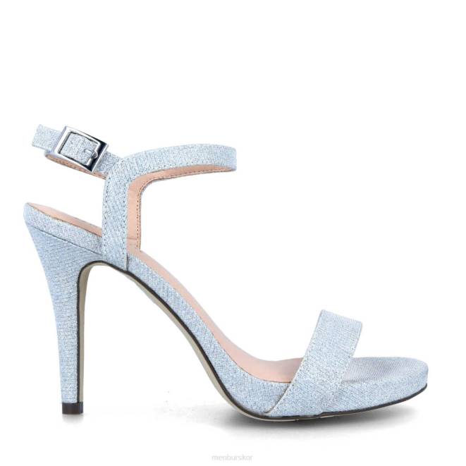 Menbur kvinnor silver caldosa mellan och låga klackar 608J1859