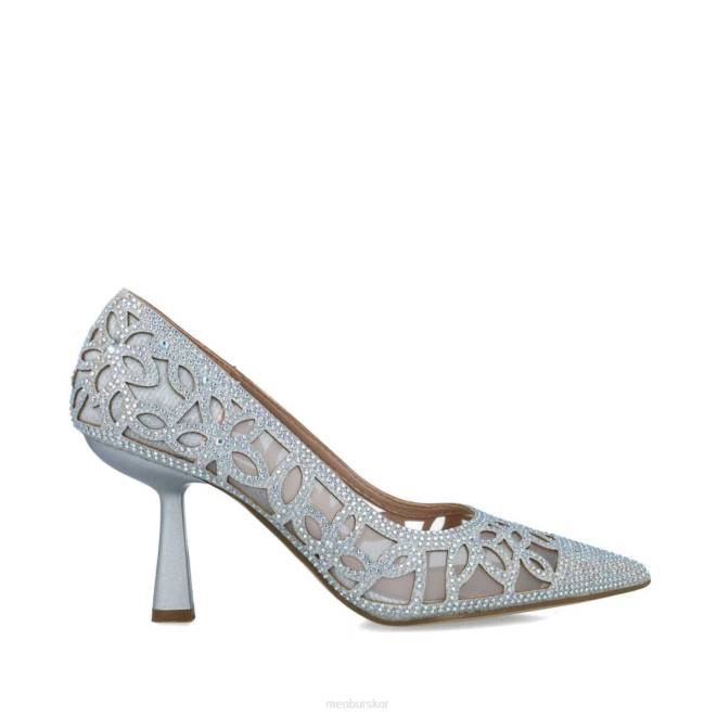 Menbur kvinnor silver canopus mellan och låga klackar 608J5560