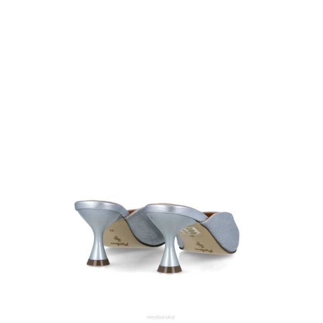 Menbur kvinnor silver creonte mellan och låga klackar 608J5743