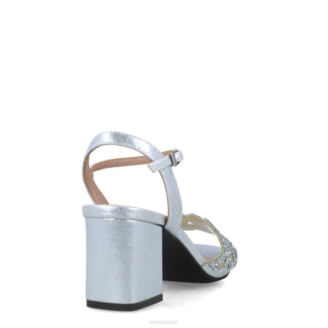 Menbur kvinnor silver grosularia mellan och låga klackar 608J5654