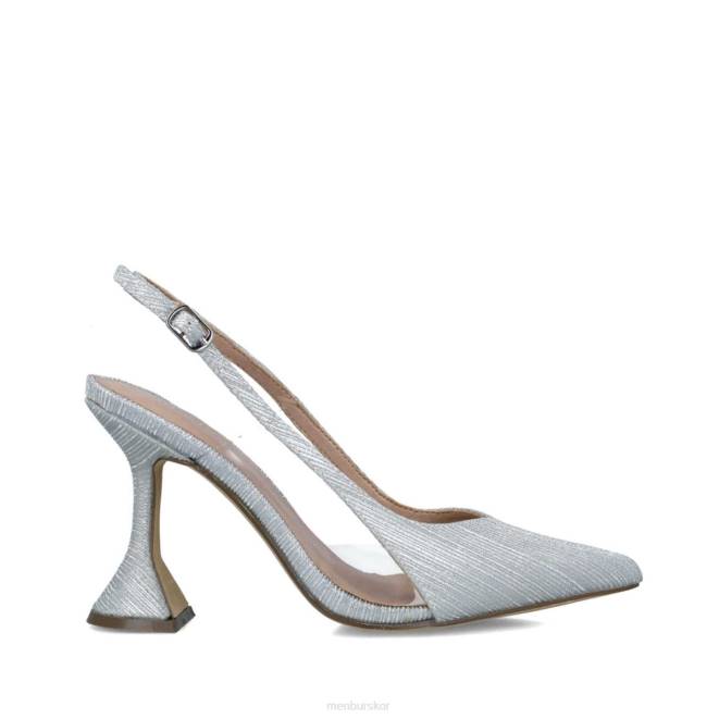 Menbur kvinnor silver kameleont mellan och låga klackar 608J5527