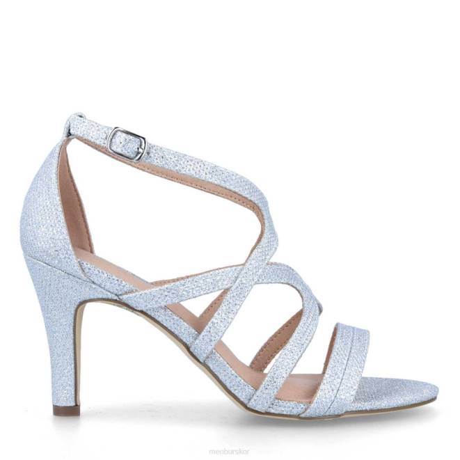 Menbur kvinnor silver tremenico mellan och låga klackar 608J1908