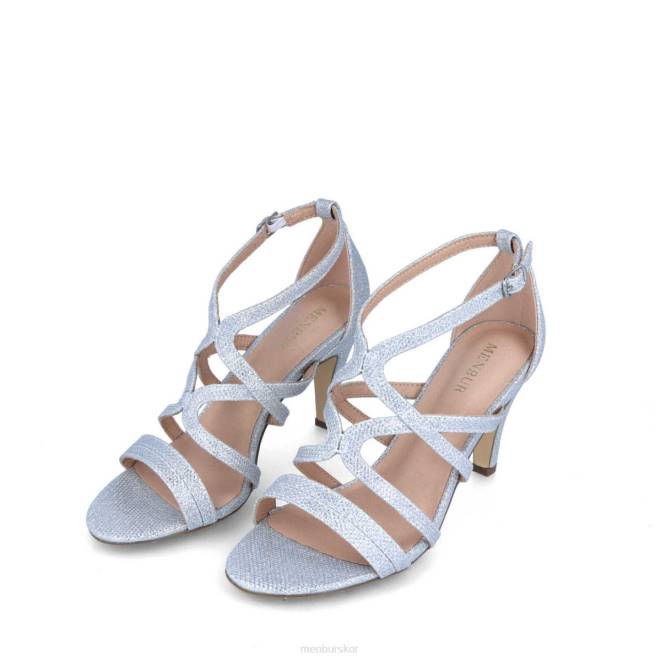 Menbur kvinnor silver tremenico mellan och låga klackar 608J1908