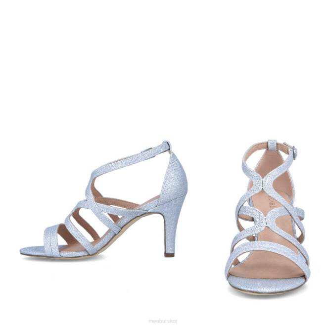 Menbur kvinnor silver tremenico mellan och låga klackar 608J1908