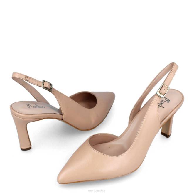 Menbur kvinnor smink rosa bonini mellan och låga klackar 608J2017