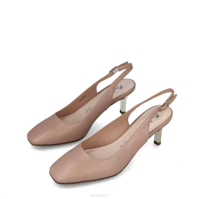 Menbur kvinnor smink rosa dunit mellan och låga klackar 608J5642