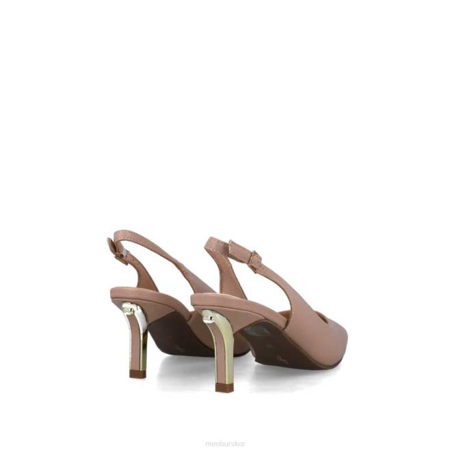 Menbur kvinnor smink rosa dunit mellan och låga klackar 608J5642