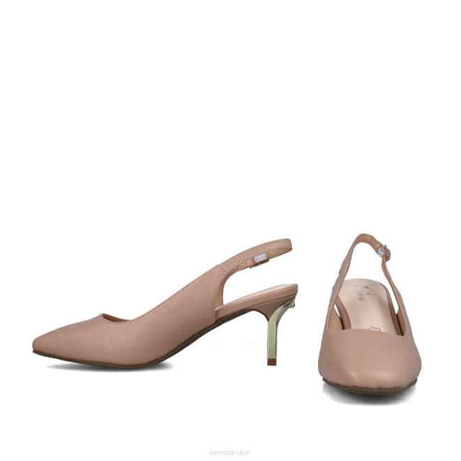 Menbur kvinnor smink rosa dunit mellan och låga klackar 608J5642