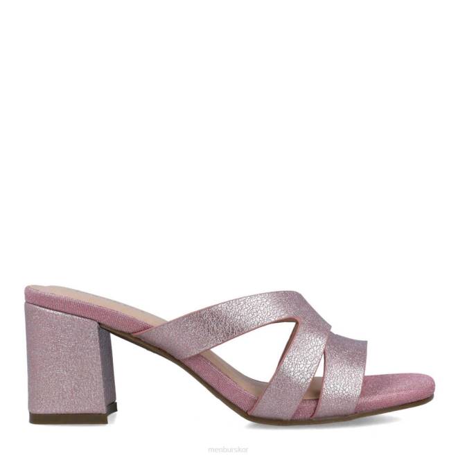 Menbur kvinnor smink rosa estilbo mellan och låga klackar 608J5782