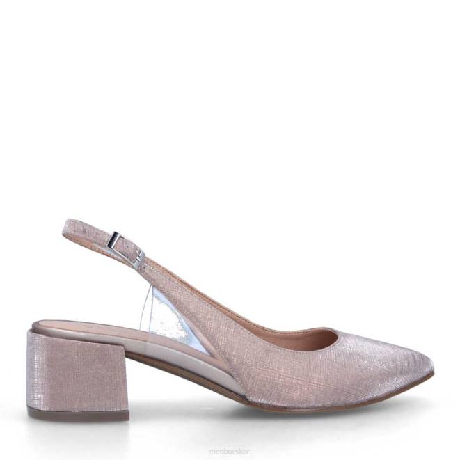 Menbur kvinnor smink rosa isonzo mellan och låga klackar 608J1746